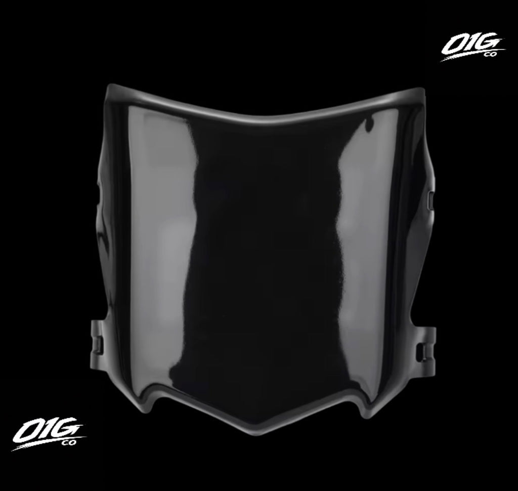 Glossy motocutz style number plate