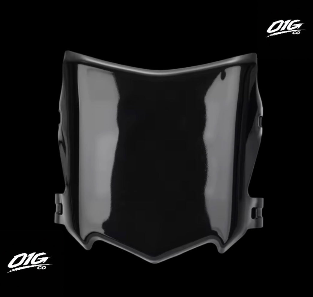 Glossy motocutz style number plate