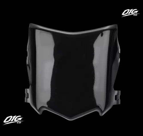 Glossy motocutz style number plate