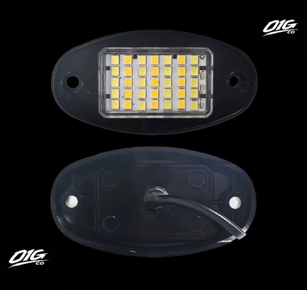 Battery powered rock light